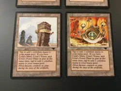 MTG Antiquities Urza's Power Plant Tower Mine 12 card set LP/MP - Image 4