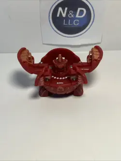 Bakugan Pyrus 520G Fortress Figure Battle Brawlers W/Card RARE - Image 2