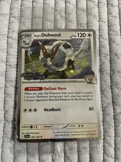 Pokemon TCG Hop's Dubwool Journey Together Best Buy Promo Card 136/159 SEALED - Image 1
