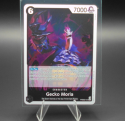 One Piece CCG Gecko Moria Rare Foil Card PRB02-013 NM - Image 3