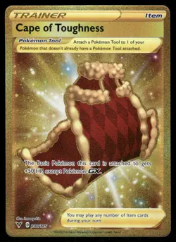 Pokemon Cards Cape of Toughness 200/185 Vivid Voltage Secret Rare NM - Image 1