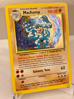 Machamp 15/110 Legendary Collection Holo Rare Pokemon Card - Moderately Played - Image 2