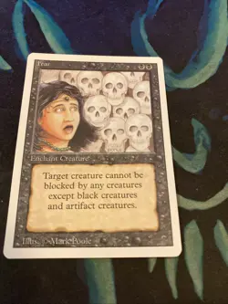 Vintage 1994 MTG Fear Revised Edition - Image 5