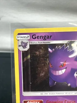 Gengar 38/111 Crimson Invasion 2017 Holo Rare Pokemon Card TCG VLP - Image 3