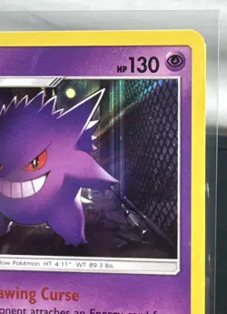 Gengar 38/111 Crimson Invasion 2017 Holo Rare Pokemon Card TCG VLP - Image 4