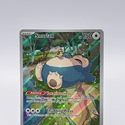 Snorlax 051 Sv: Scarlet & Violet Promo Cards Holo - Image 2