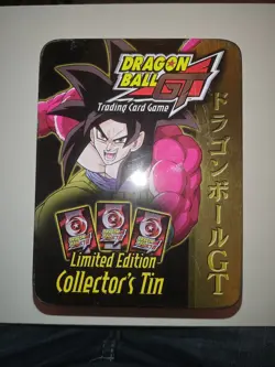 Dragon Ball GT Trading Card Game Collectors Tin - Tin Only - Read Description - Image 1