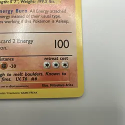 Charizard Classic Collection Trading Card Game Classic 003/034 NM - Image 5