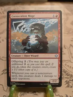 MTG Coruscation Mage Bloomburrow Regular Rare NM - Image 1