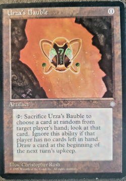 Urza's Bauble X1 Ice Age Mtg Magic the Gathering (DS3D1P2)...................... - Image 3
