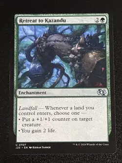 MTG Foundations Jumpstart Retreat to Kazandu 0707 NM - Image 1