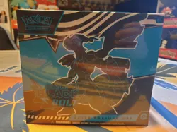 Pokemon TCG Black Bolt Elite Trainer Box ETB Sealed Mint Plus Protector New - Image 1