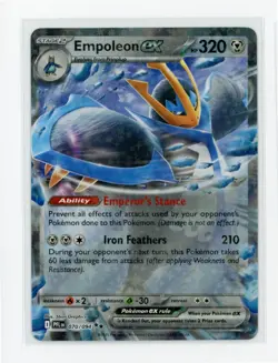 Pokemon TCG Phantasmal Flames 074/094 Empoleon ex - Image 1