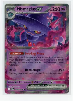 Pokemon TCG Phantasmal Flames 036/094 Mismagius ex - Image 1