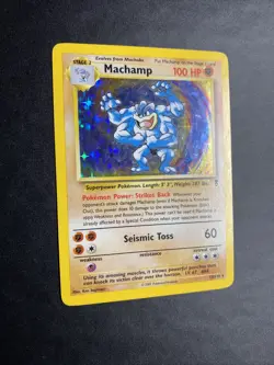 Pokemon Machamp Base Set Legendary Collection Holo 15/110 - Image 5