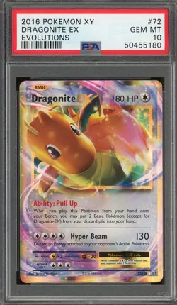 2016 Pokemon XY - Dragonite Ex PSA 10 - Image 1