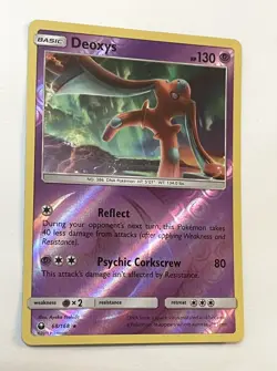 Deoxys - 68/168 Celestial Storm Pokemon Reverse Holo Rare LP/NM Light Play - Image 3