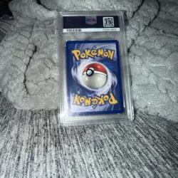 1999 Pokemon Game Porygon 39/102 Base Set Shadowless PSA 8 - Image 2