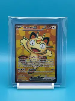 NM - 2026 POKEMON PERFECT ORDER MEOWTH EX #107 - Image 1