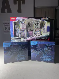 Pokemon Phantasmal Flames and Prismatic Evolutions Bundle - Image 1