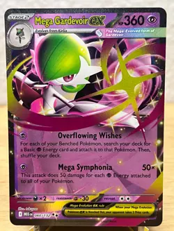 Mega Evolution Mega Gardevoir ex 060/132 Double Rare Pokemon NM/M - Image 1