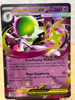 Mega Evolution Mega Gardevoir ex 060/132 Double Rare Pokemon NM/M - Image 1