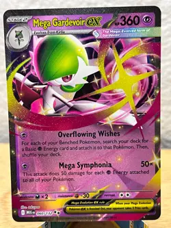 Mega Evolution Mega Gardevoir ex 060/132 Double Rare Pokemon NM/M - Image 1