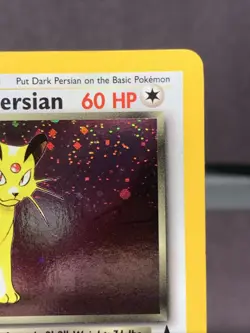 Pokemon TCG Dark Persian Holo #17 WOTC Black Star Promo VTG WOTC 2000 NM - Image 3