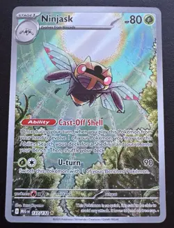 Ninjask 137/132 Illustration Rare Mega Evolution Pokemon TCG NM - Image 1