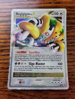 Pokemon Regigigas LV. X DP30 Black Star Promo Ultra Rare - PL - Image 1