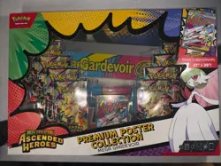 Pokemon Ascended Heroes Premium Poster Collection MEGA GARDEVOIR IN ✋🏼 10 PACKS - Image 1