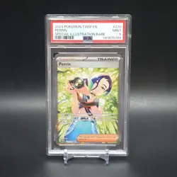 2024 POKEMON TWM EN PERRIN SPECIAL ILLUSTRATION RARE SIR 220/167 PSA 9 MINT - Image 1