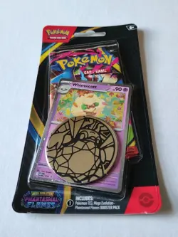 Pokemon TCG Phantasmal Flames Whimsicott Blister Pack Lot – 5 Sealed (NM) - Image 5