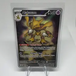 Pokemon Alakazam 009 Me: Mega Evolution Black Star Promo Holo - Image 1