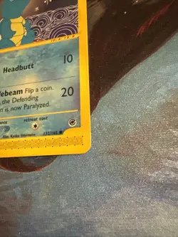 Squirtle 132/165 Expedition Base Set Pokemon TCG - LP/MP+ - Image 4