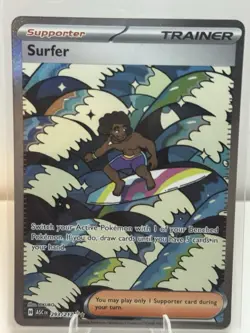 Pokemon TCG Surfer Sir Ascended Heros 293/217 Nm - Image 1