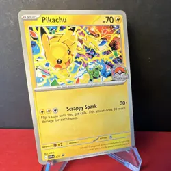 Pokemon Pikachu 225 Sv: Scarlet & Violet Promo World Championship 2025 - NM - Image 1
