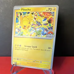 Pokemon Pikachu 225 Sv: Scarlet & Violet Promo World Championship 2025 - NM - Image 2