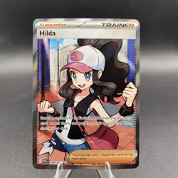Pokemon TCG Hilda 164/086 Sv: White Flare Full Art Trainer English NM - Image 2