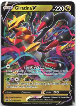 Giratina V SWSH259 Holo Promo Sword & Shield Promo Pokemon Near Mint - Image 1