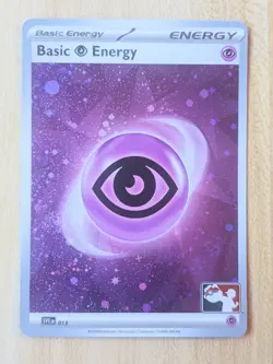 Psychic Energy SVE 013 NM Cosmos Holo Prize Pack Series 7 [Play! Pokemon Stamp] - Image 1