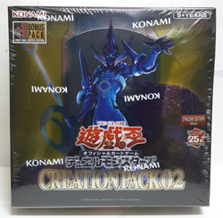 Yugioh Asian-English Duel Monsters Creation Pack 02 Booster Box NEW SEALED - Image 1