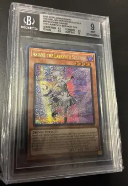 Yu-Gi-Oh! Ariane the Labrynth Servant MP23-EN228 BGS 9 Graded Prismatic Secret R - Image 1