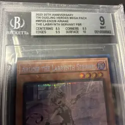 Yu-Gi-Oh! Ariane the Labrynth Servant MP23-EN228 BGS 9 Graded Prismatic Secret R - Image 3