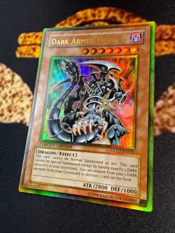 🔥YUGIOH • DARK ARMED DRAGON • ULTRA RARE • GLD2-EN031 • LIMITED EDITION • NM🔥 - Image 3