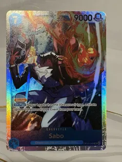 One Piece Sabo OP15-046 SR Adventure On Kami’s Island NM - Image 1