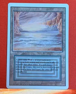 Underground Sea - 3ED 1994 - Revised Edition - Lightly Played+ - Magic MTG - Image 2