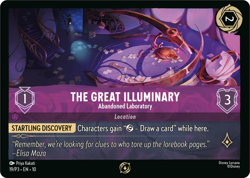 The Great Illuminary - Abandoned Laboratory (Foil) - Disney Lorcana Promo Cards - Image 1