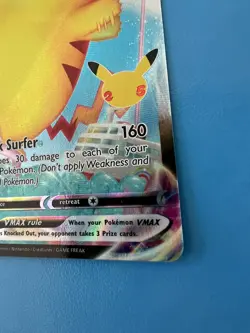 Surfing Pikachu VMAX Ultra Rare Celebrations 009/025 NM Pokemon TCG - Image 5