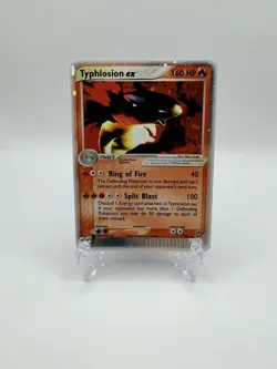 Pokemon - 2003 Typhlosion EX Sandstorm Holo Ultra Rare Card 99/100 Fire Clean NM - Image 1